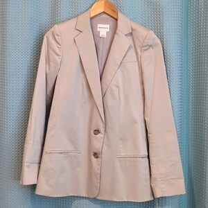 EUC Sz 0 Tan Single Breasted Blazer